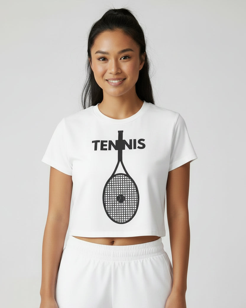 COURT BOUND - Tennis (Crop Top)