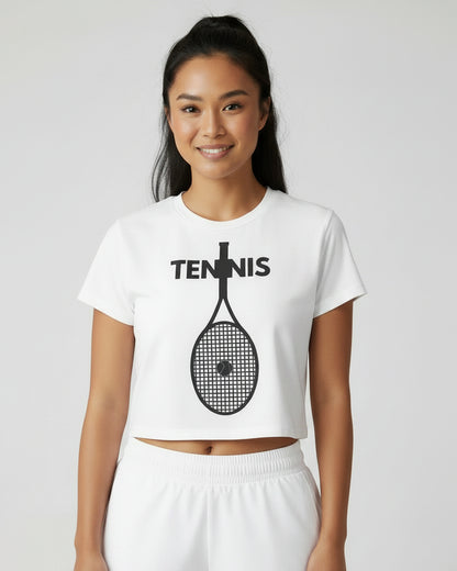 COURT BOUND - Tennis (Crop Top)