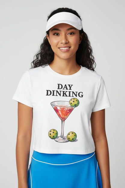 DAY DINKING - Pickleball (Crop Top)
