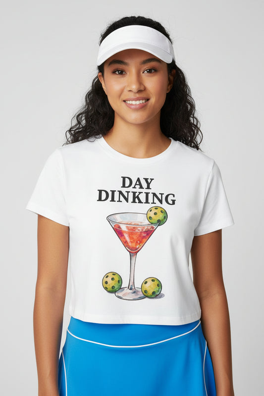 DAY DINKING - Pickleball (Crop Top)