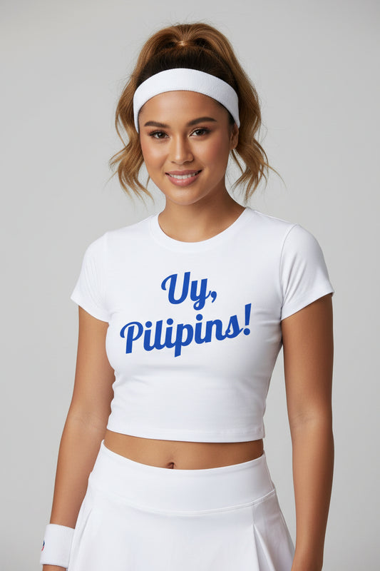 UY, PILIPINS! - Tennis & Pickleball (Crop Top)