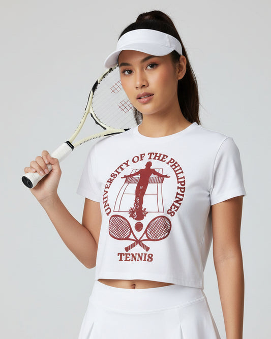 UP MAROONS TENNIS - Tennis (Crop Top)