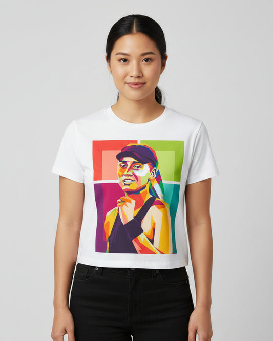 ELENA RYBAKINA 1 - Tennis (Crop Top)