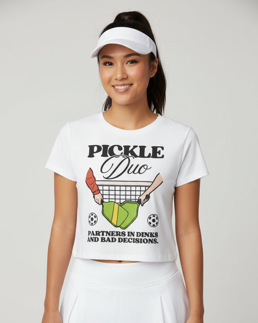 PICKLE DUO - Pickleball (Crop Top)