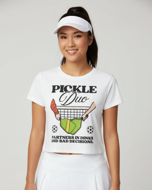 PICKLE DUO - Pickleball (Crop Top)