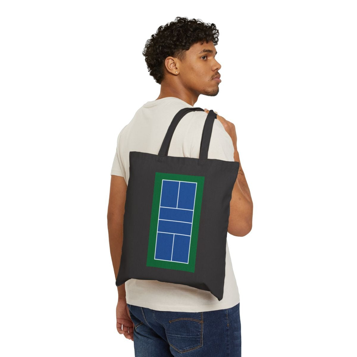PICKLEBALL COURT 3 - Pickleball (Tote Bag)
