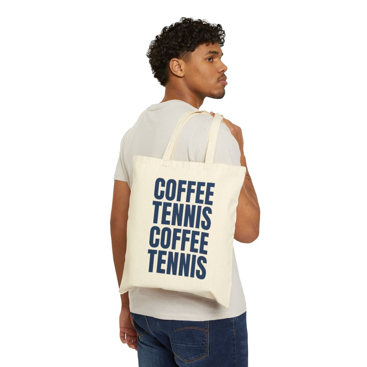 COFFEE & TENNIS 3- Tennis (Tote Bag)