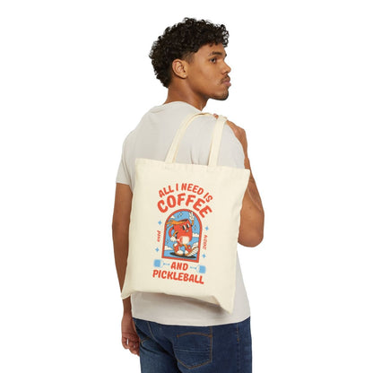 COFFEE & PICKLEBALL 2 - Pickleball (Tote Bag)