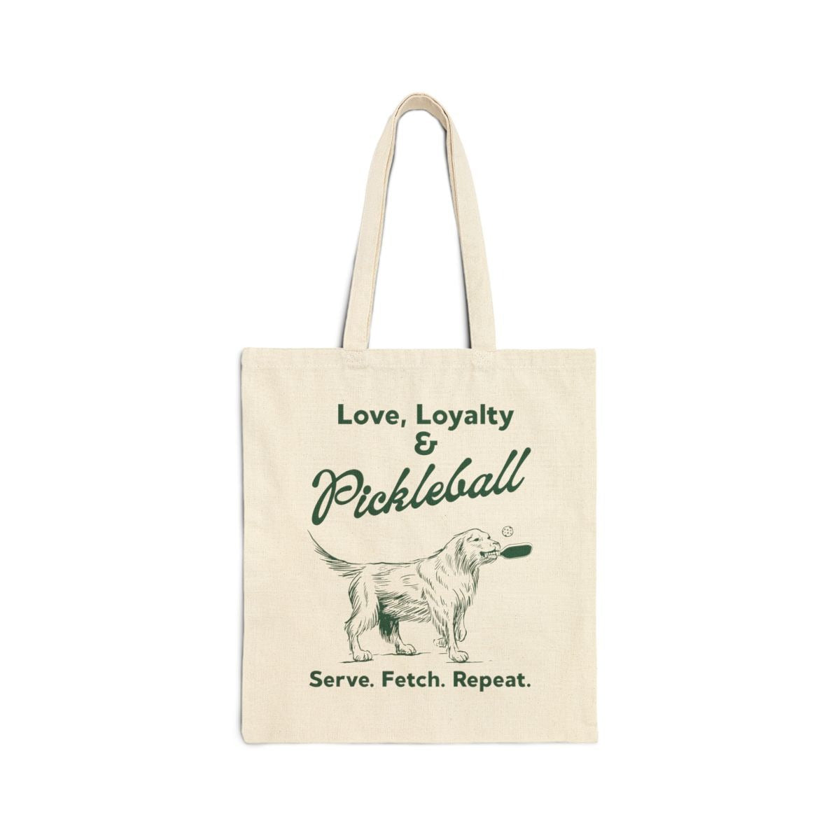 PADDLE & PAWS - Pickleball (Tote Bag)