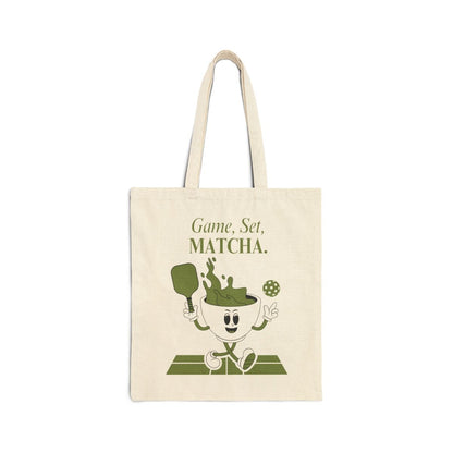 GAME, SET, MACTHA - Pickleball (Tote Bag)