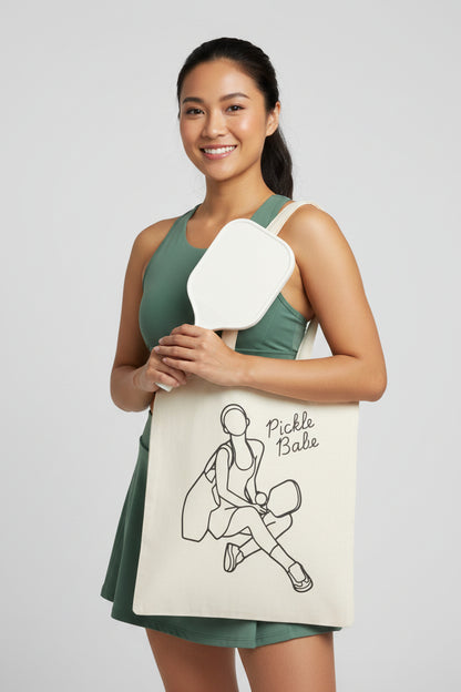 PICKLE BABE - Pickleball (Tote Bag)