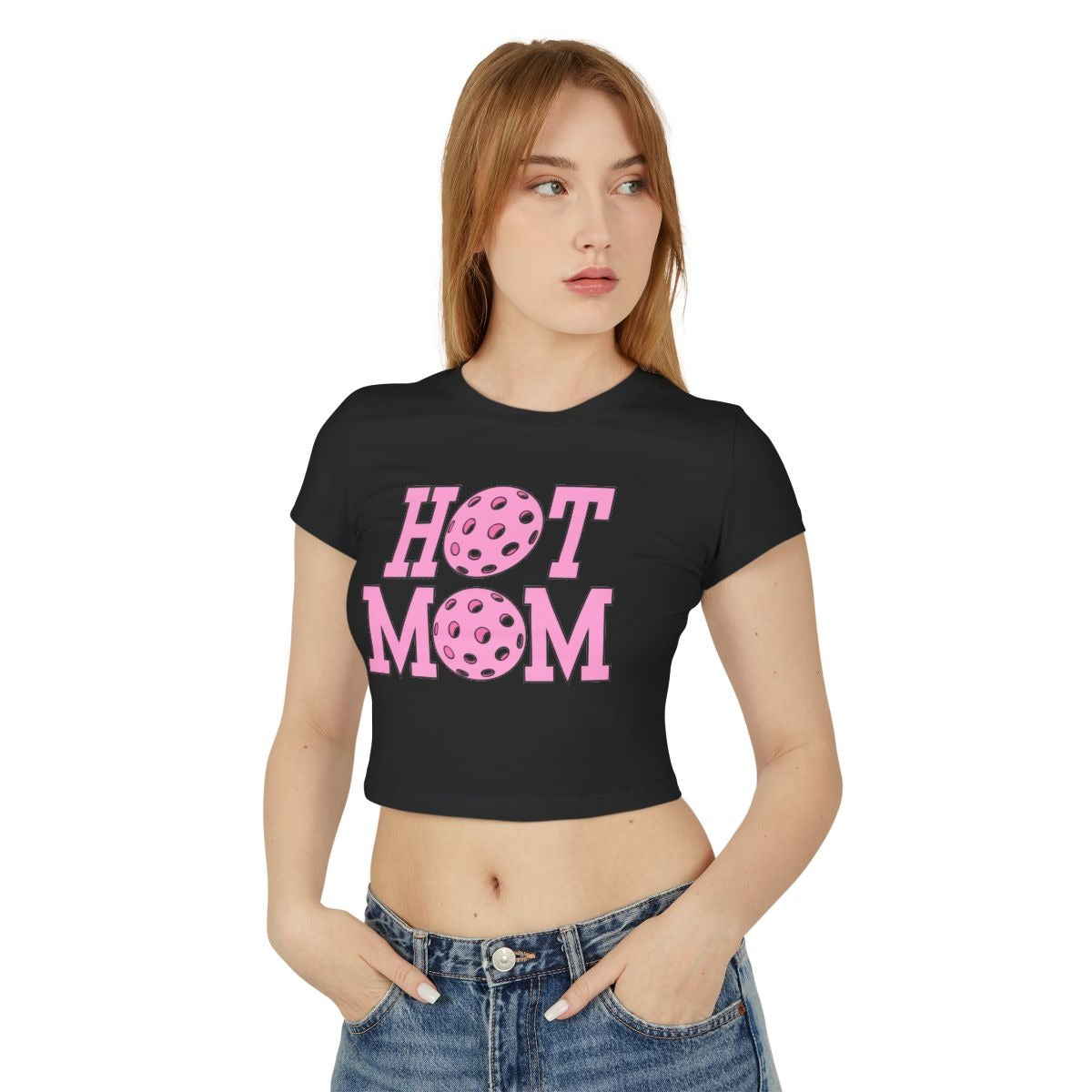 HOT MOM - Pickleball (Crop Top)