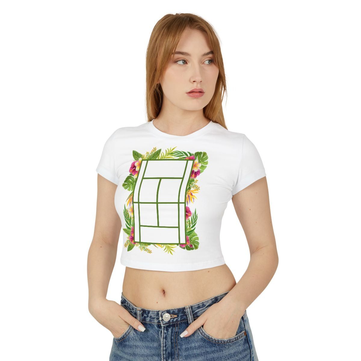 TENNIS TROPICAL - Tennis (Crop Top)