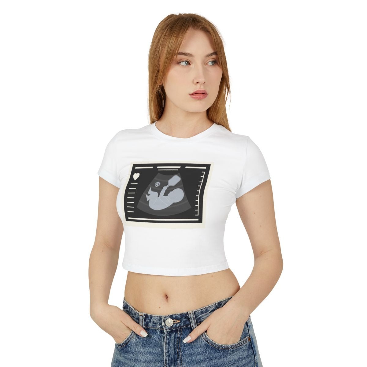 BORN TO DINK - Pickleball (Crop Top)