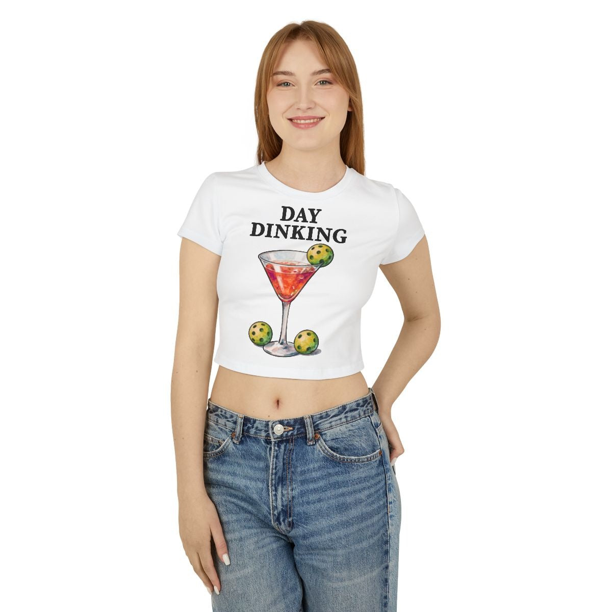 DAY DINKING - Pickleball (Crop Top)