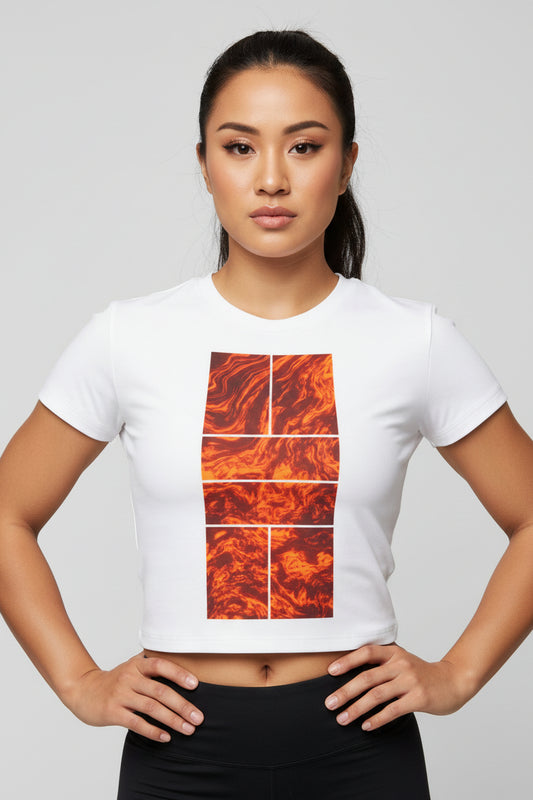PICKLEBALL LAVA - Pickleball (Crop Top)