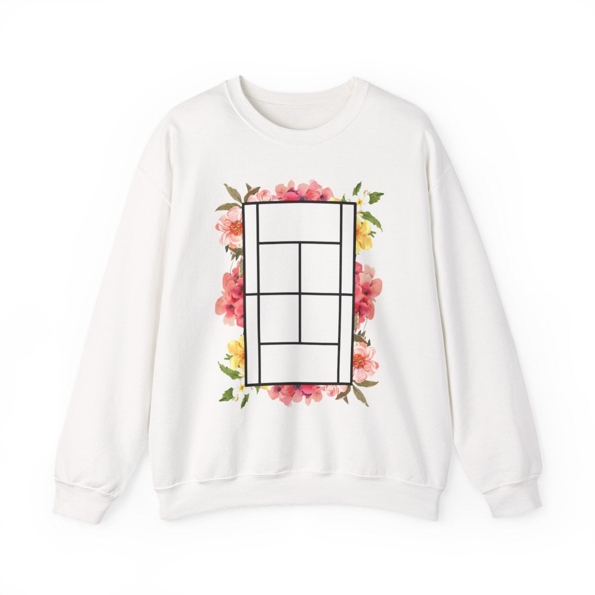 TENNIS FLORAL 1 - Tennis (Sweatshirt)