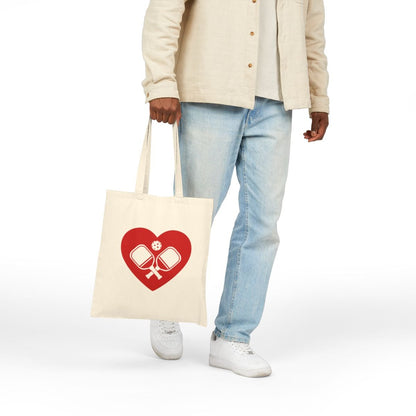 HEART PICKLEBALL 4 - Pickleball (Tote Bag)