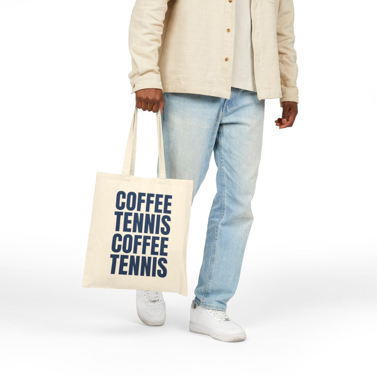 COFFEE & TENNIS 3- Tennis (Tote Bag)