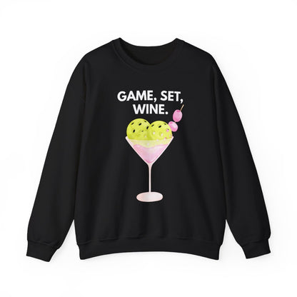 GAME SET WINE - Pickleball (Sweatshirt)
