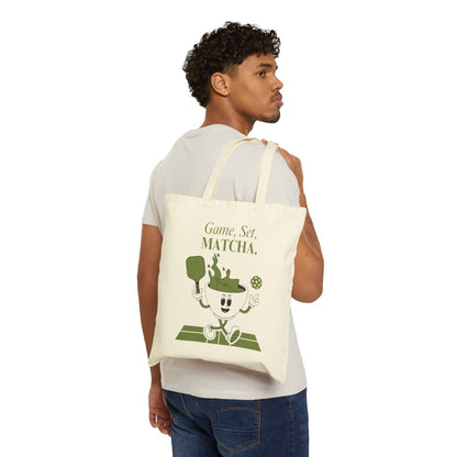 GAME, SET, MACTHA - Pickleball (Tote Bag)