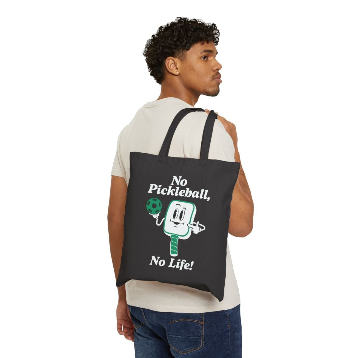 NO PICKLEBALL, NO LIFE - Pickleball (Tote Bag)