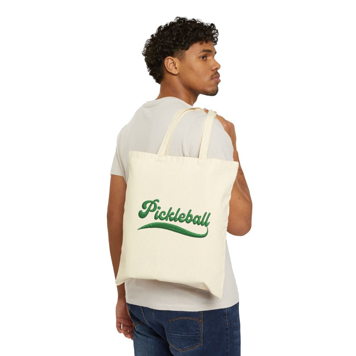 PICKLEBALL PATCH LOOK - Pickleball (Tote Bag)