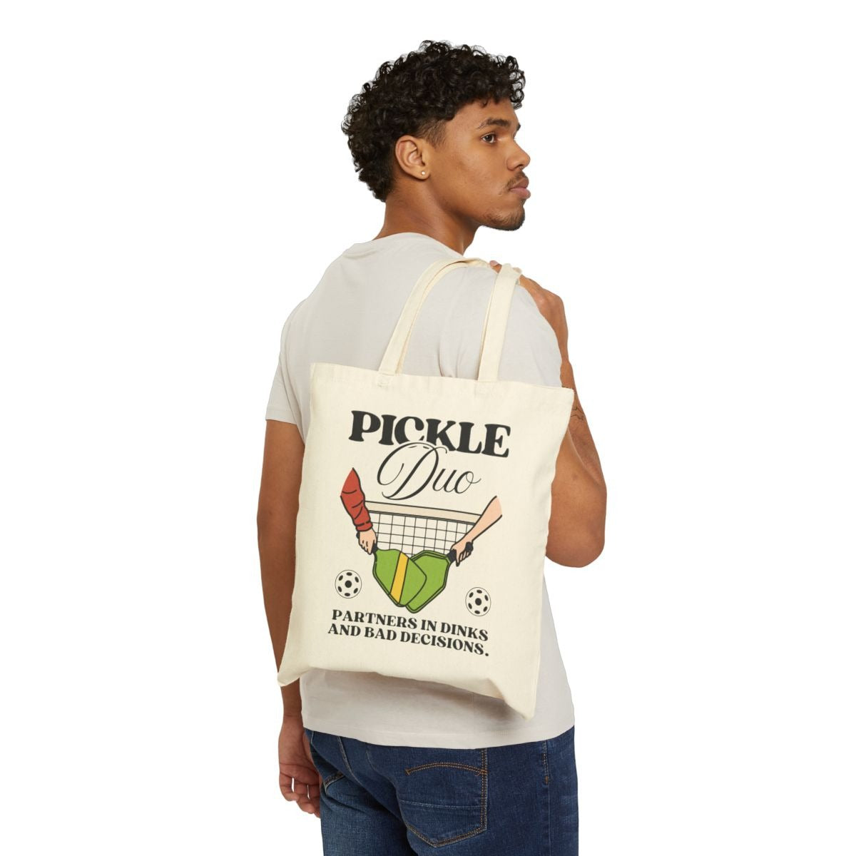 PICKLE DUO - Pickleball (Tote Bag)