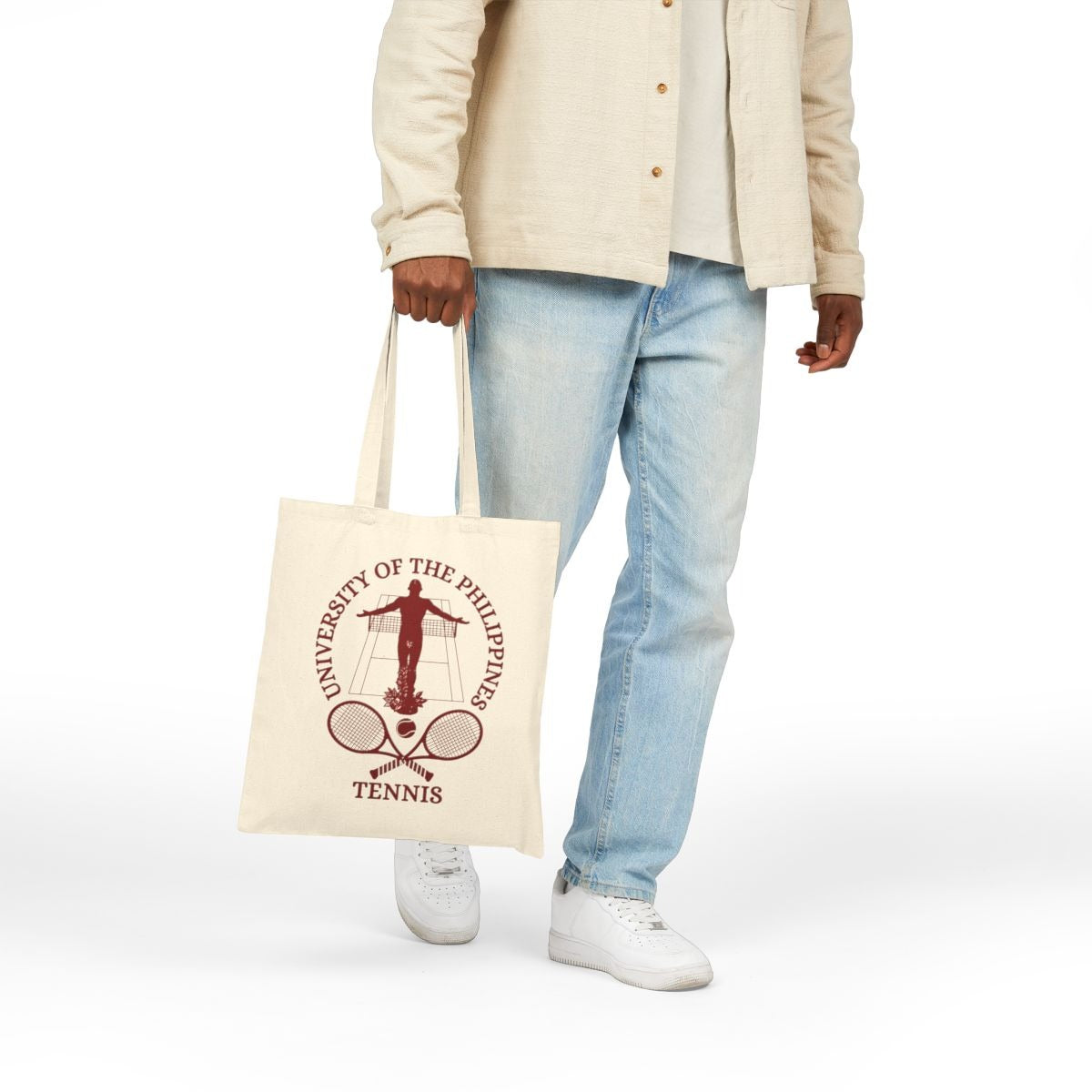 UP MAROONS TENNIS - Tennis (Tote Bag)