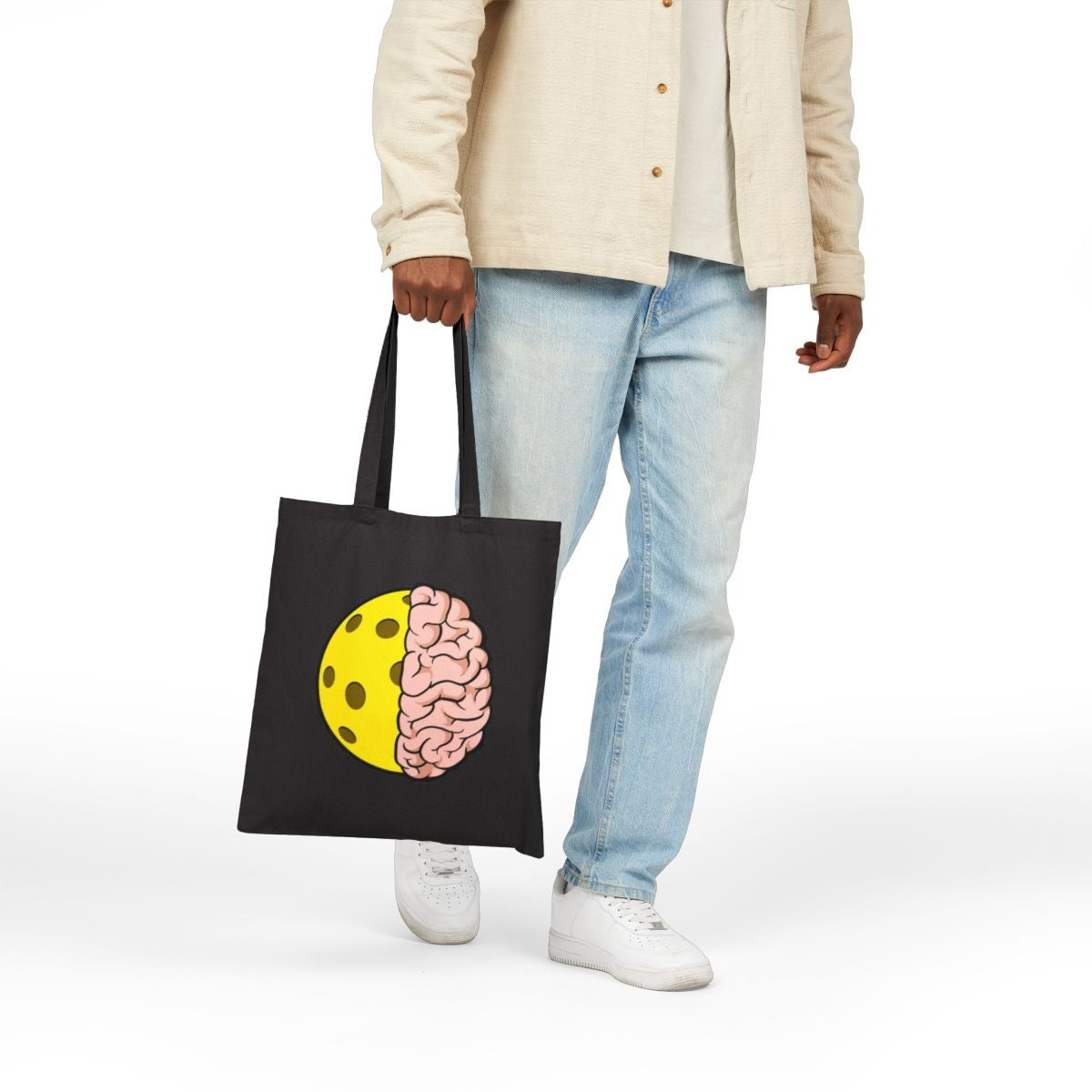 PICKLEBALL BRAIN - Pickleball (Tote Bag)