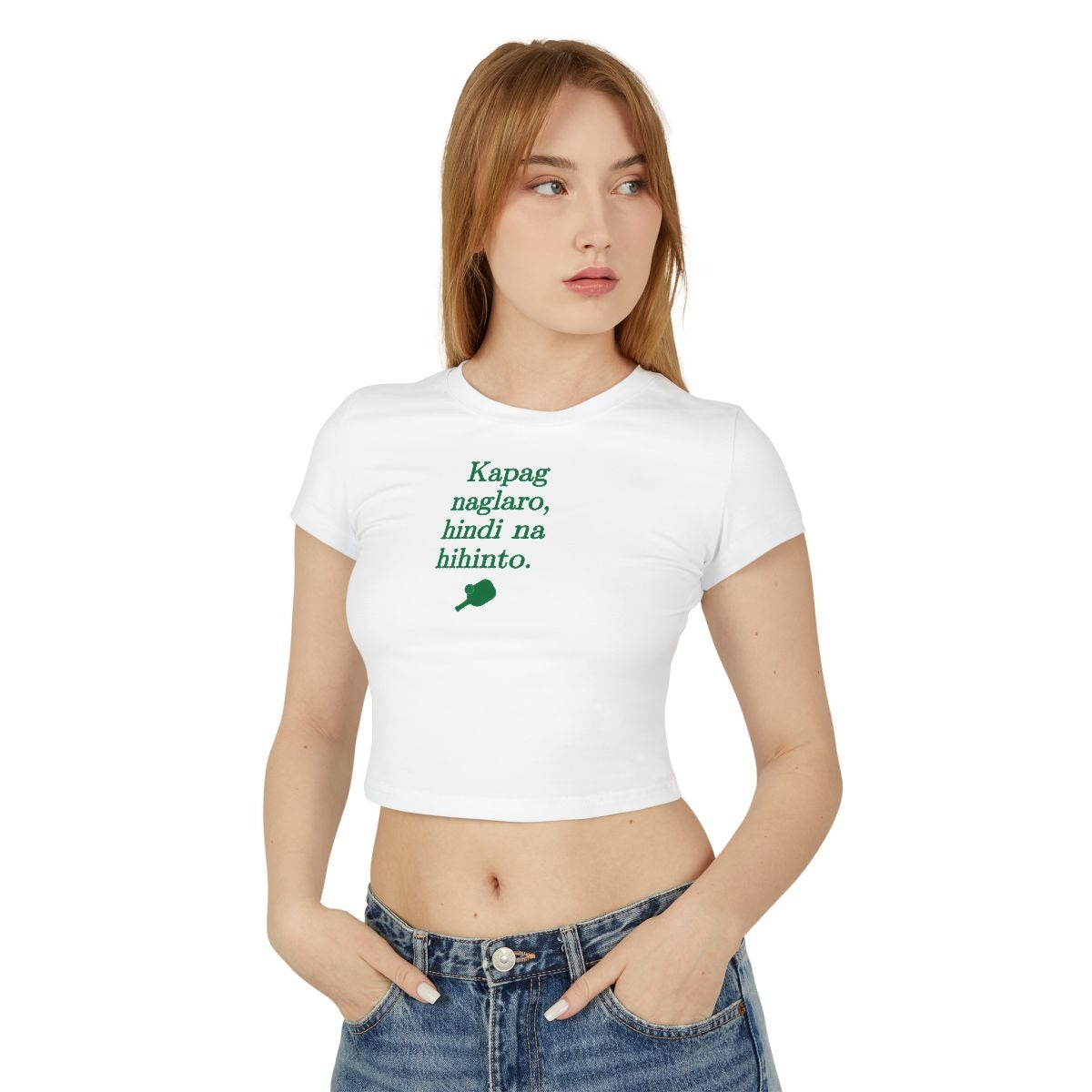 KAPAG NAGLARO (Pickleball) - Pickleball (Crop Top)