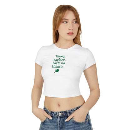 KAPAG NAGLARO (Pickleball) - Pickleball (Crop Top)