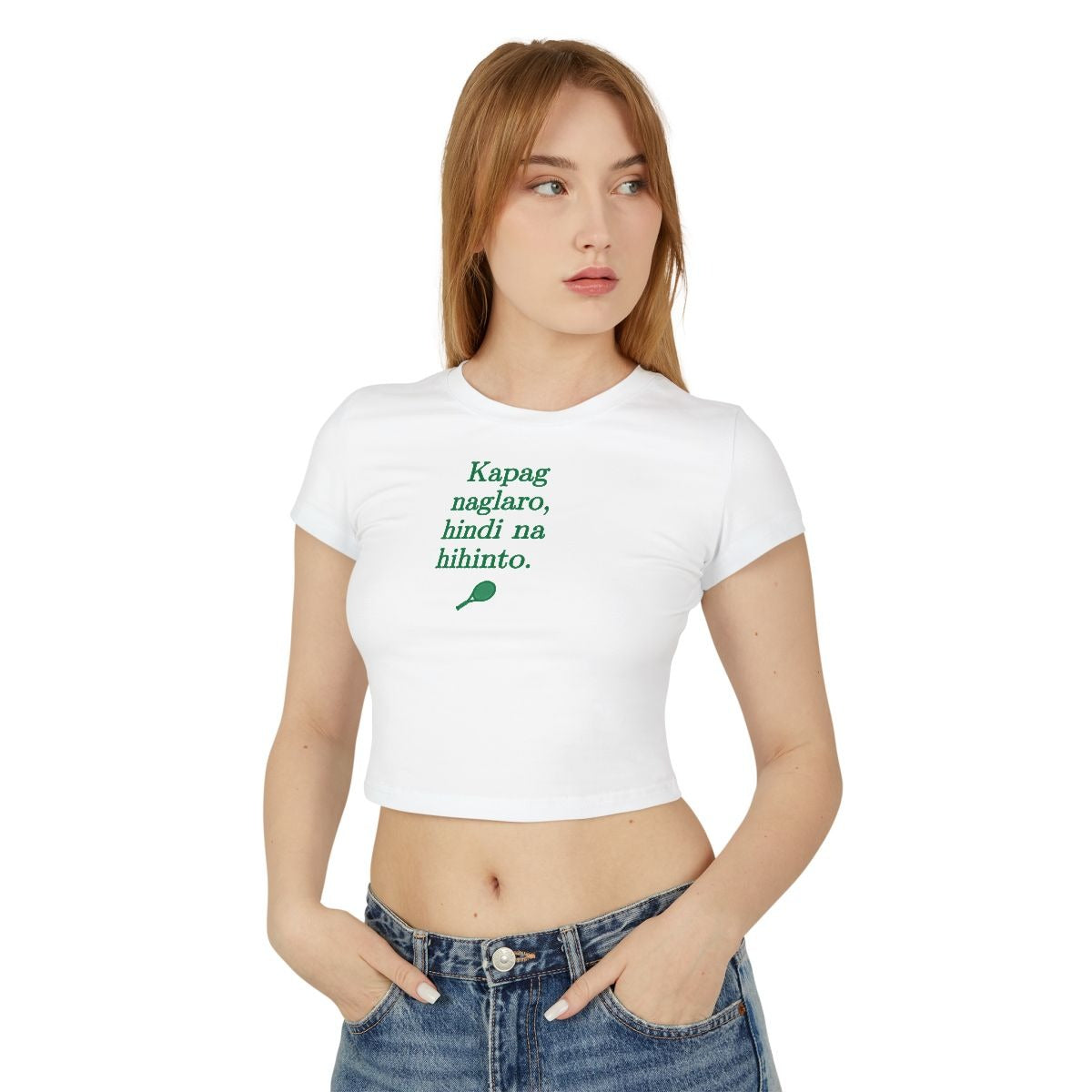 KAPAG NAGLARO (Tennis) - Tennis (Crop Top)