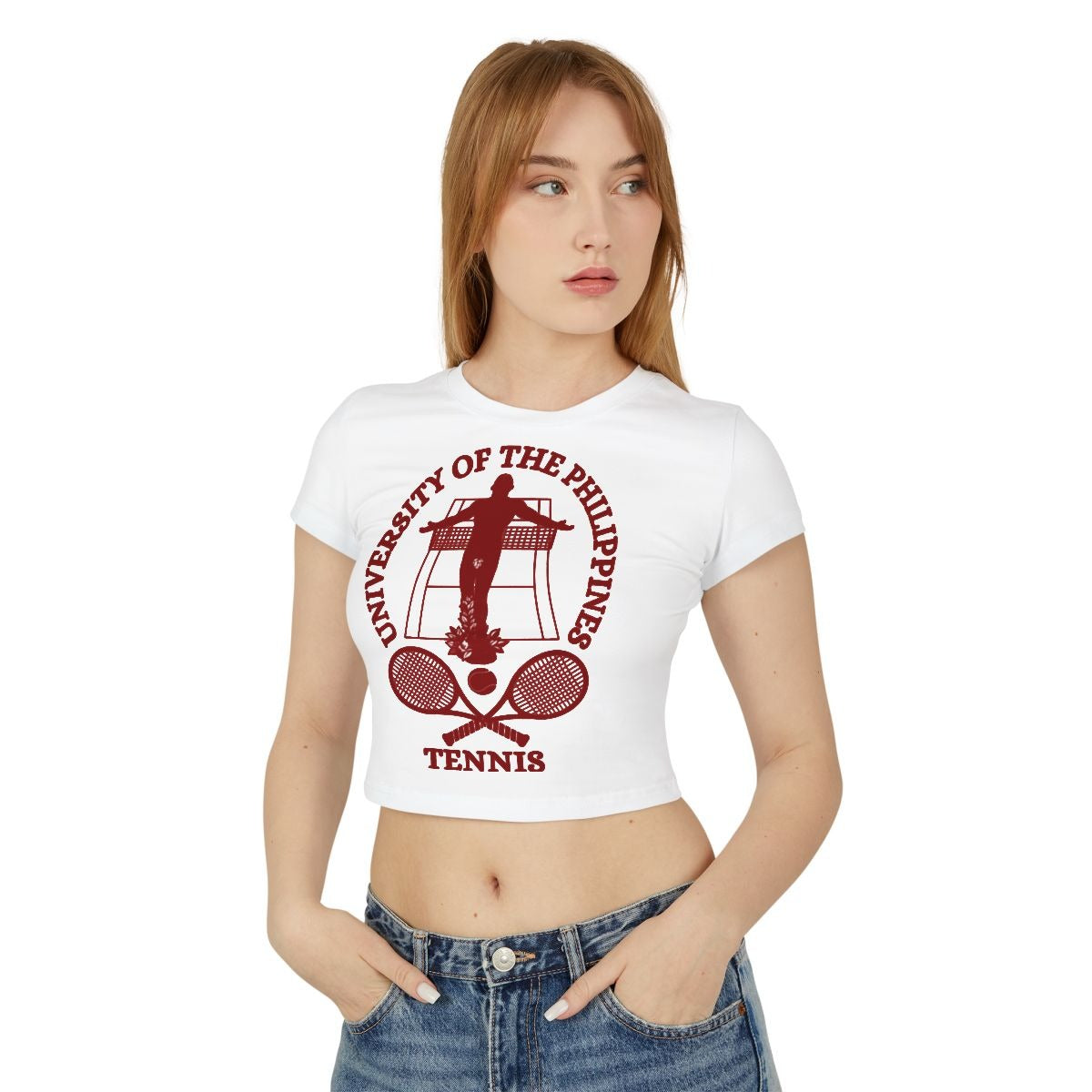 UP MAROONS TENNIS - Tennis (Crop Top)