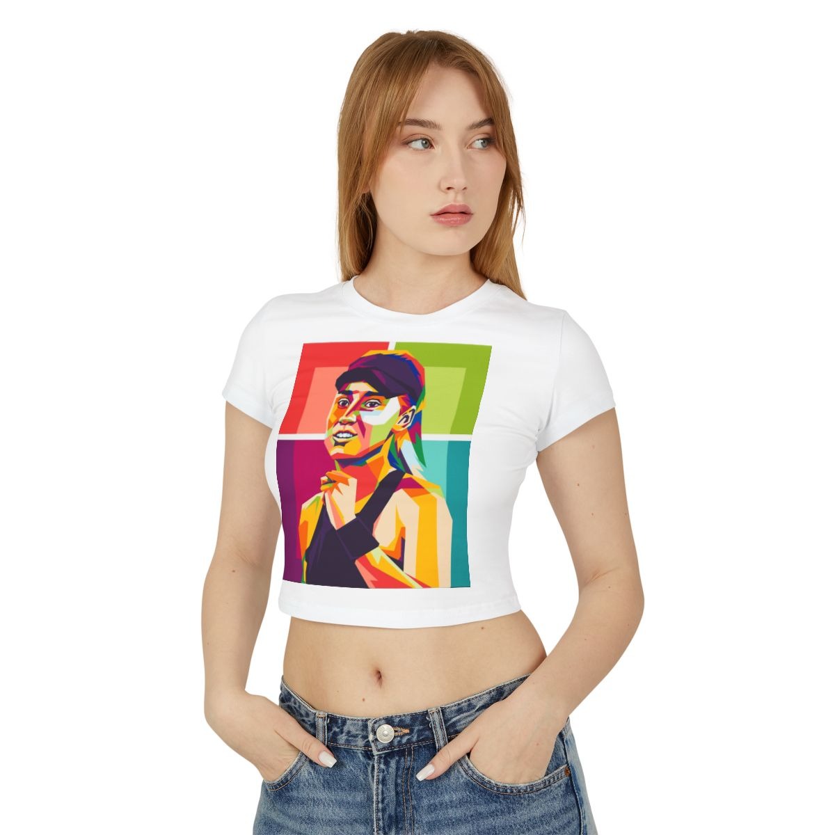 ELENA RYBAKINA 1 - Tennis (Crop Top)