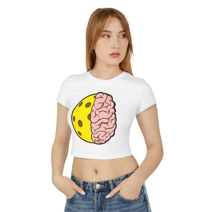 PICKLEBALL BRAIN - Pickleball (Crop Top)