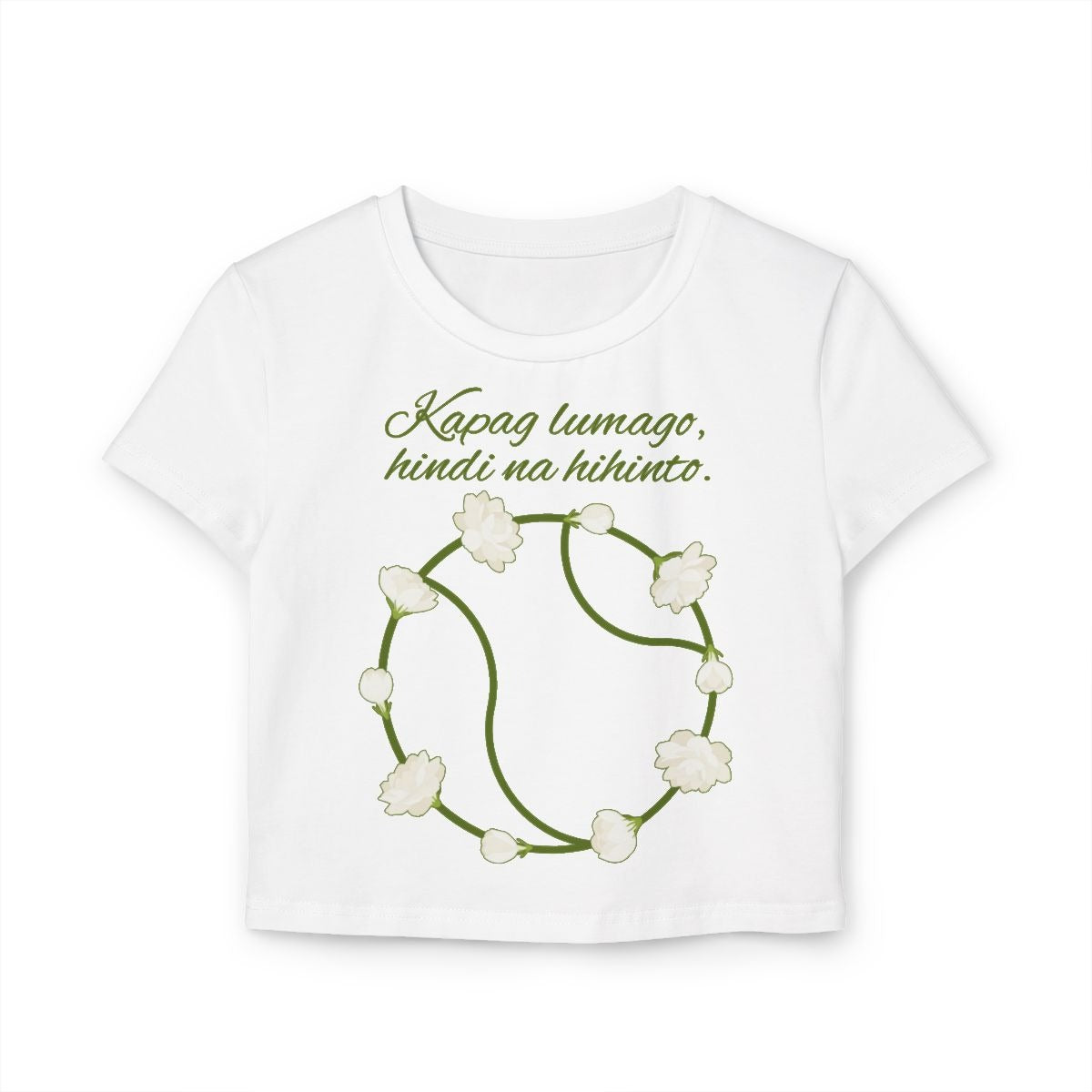 SAMPAGUITA 3 - Tennis (Crop Top)