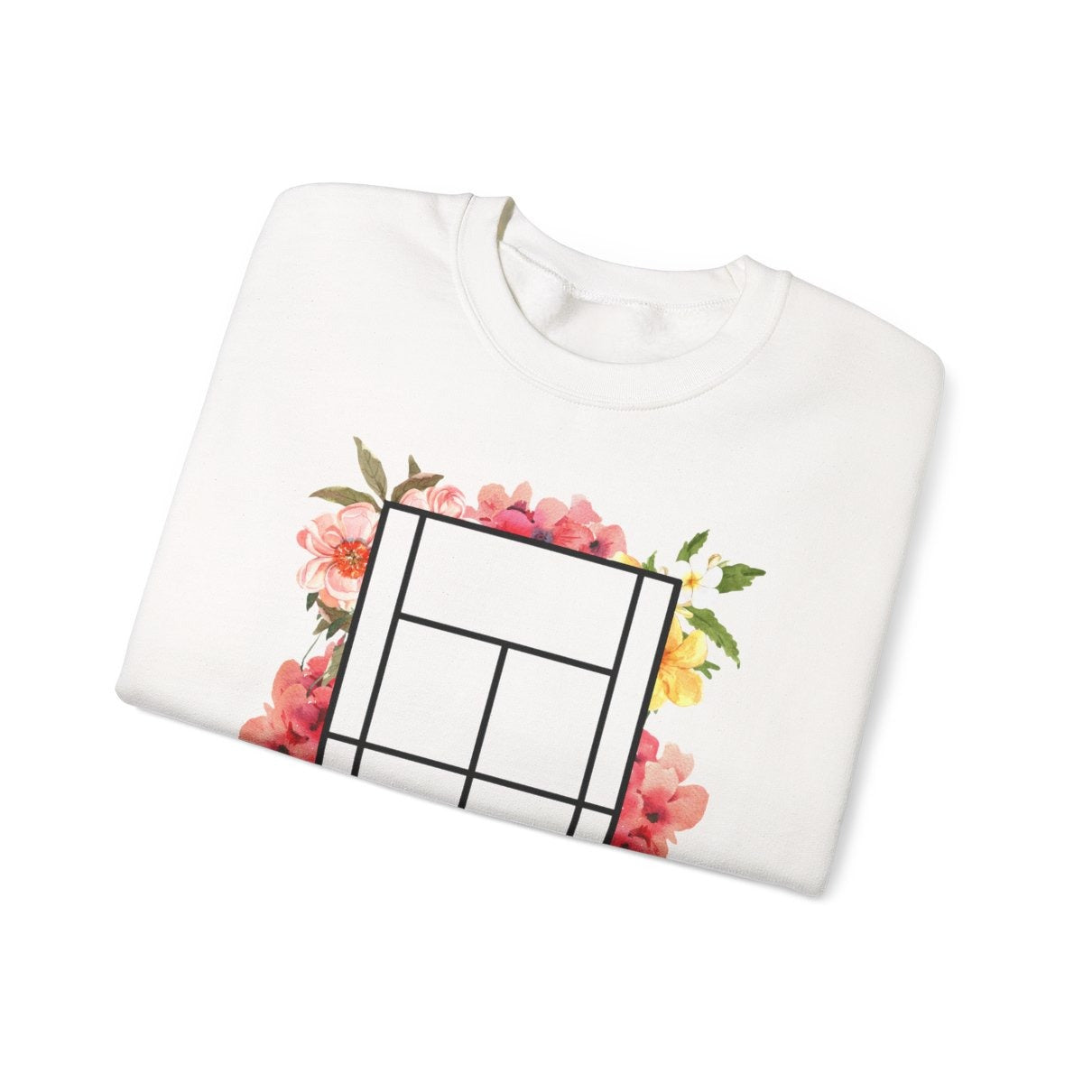 TENNIS FLORAL 1 - Tennis (Sweatshirt)