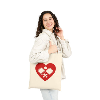 HEART PICKLEBALL 4 - Pickleball (Tote Bag)