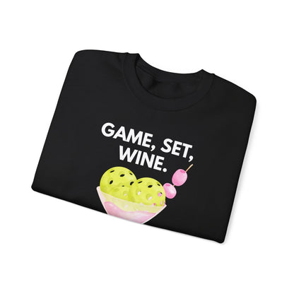 GAME SET WINE - Pickleball (Sweatshirt)