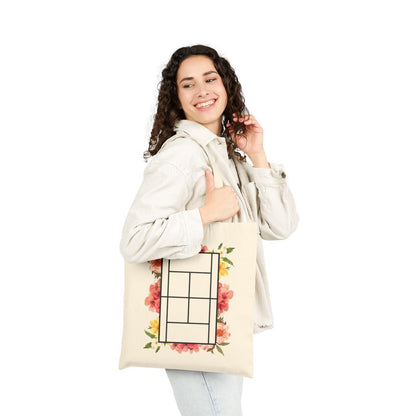 TENNIS FLORAL 1 - Tennis (Tote Bag)