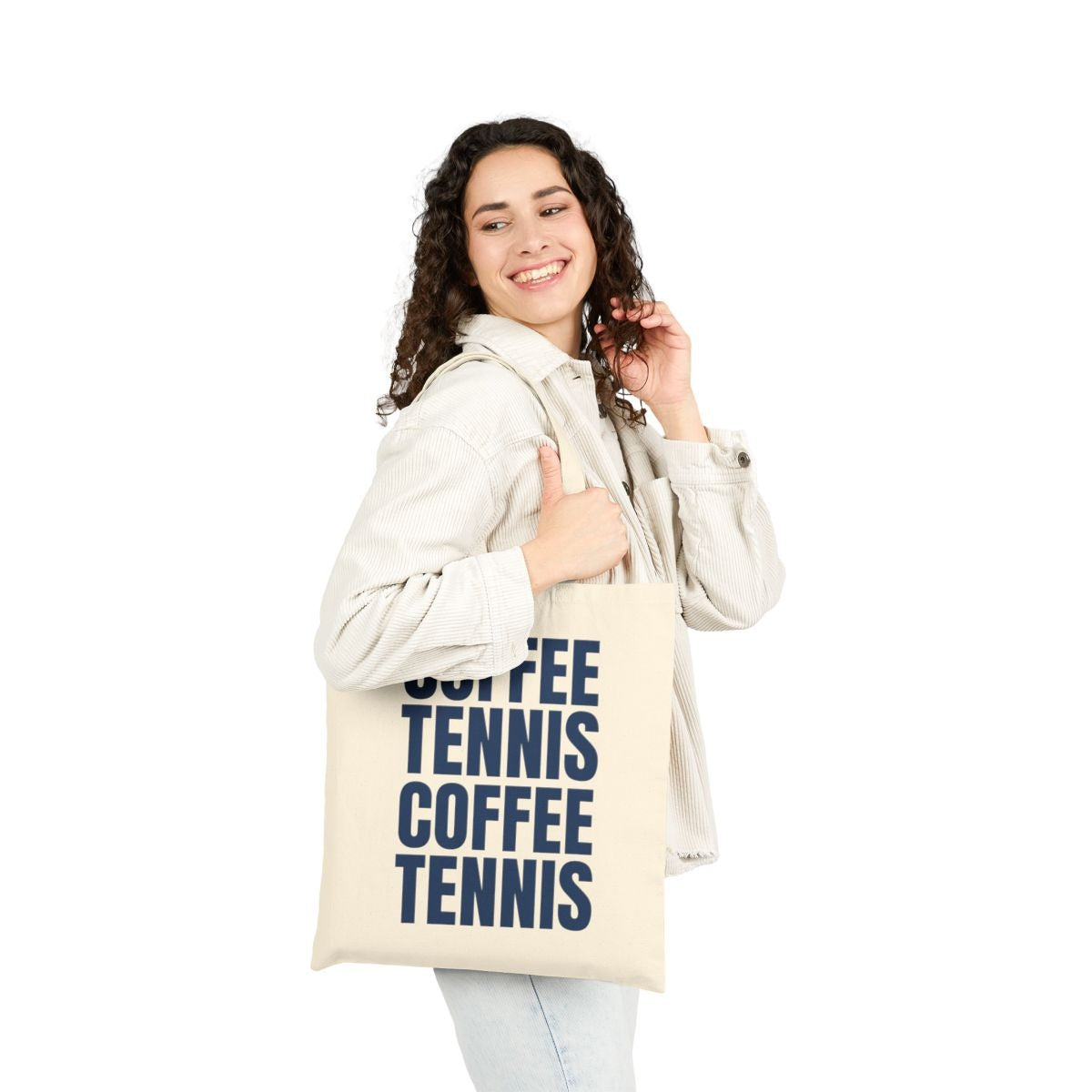 COFFEE & TENNIS 3- Tennis (Tote Bag)