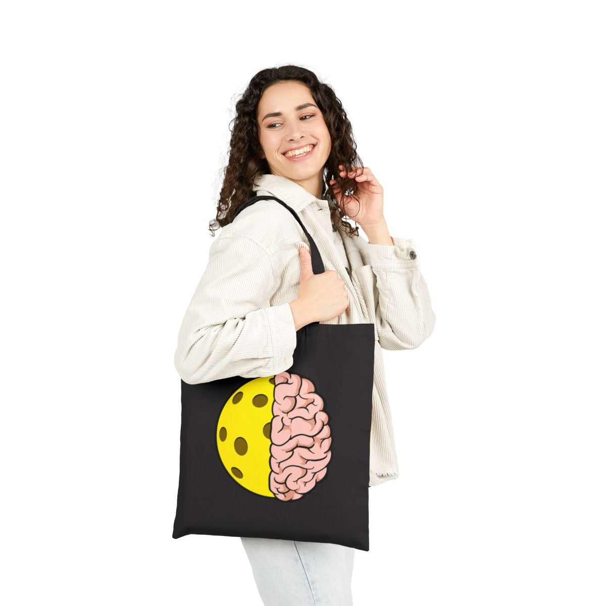 PICKLEBALL BRAIN - Pickleball (Tote Bag)