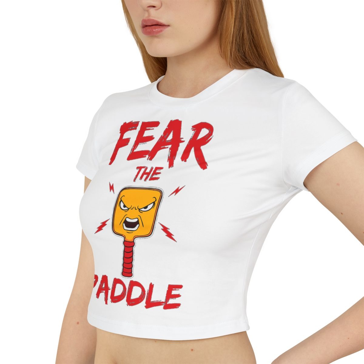 FEAR THE PADDLE - Pickleball (Crop Top)