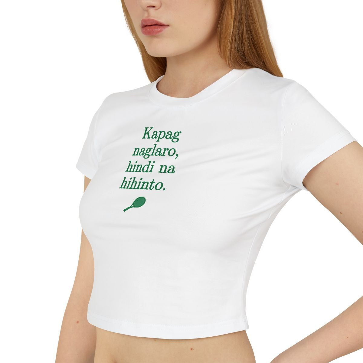 KAPAG NAGLARO (Tennis) - Tennis (Crop Top)