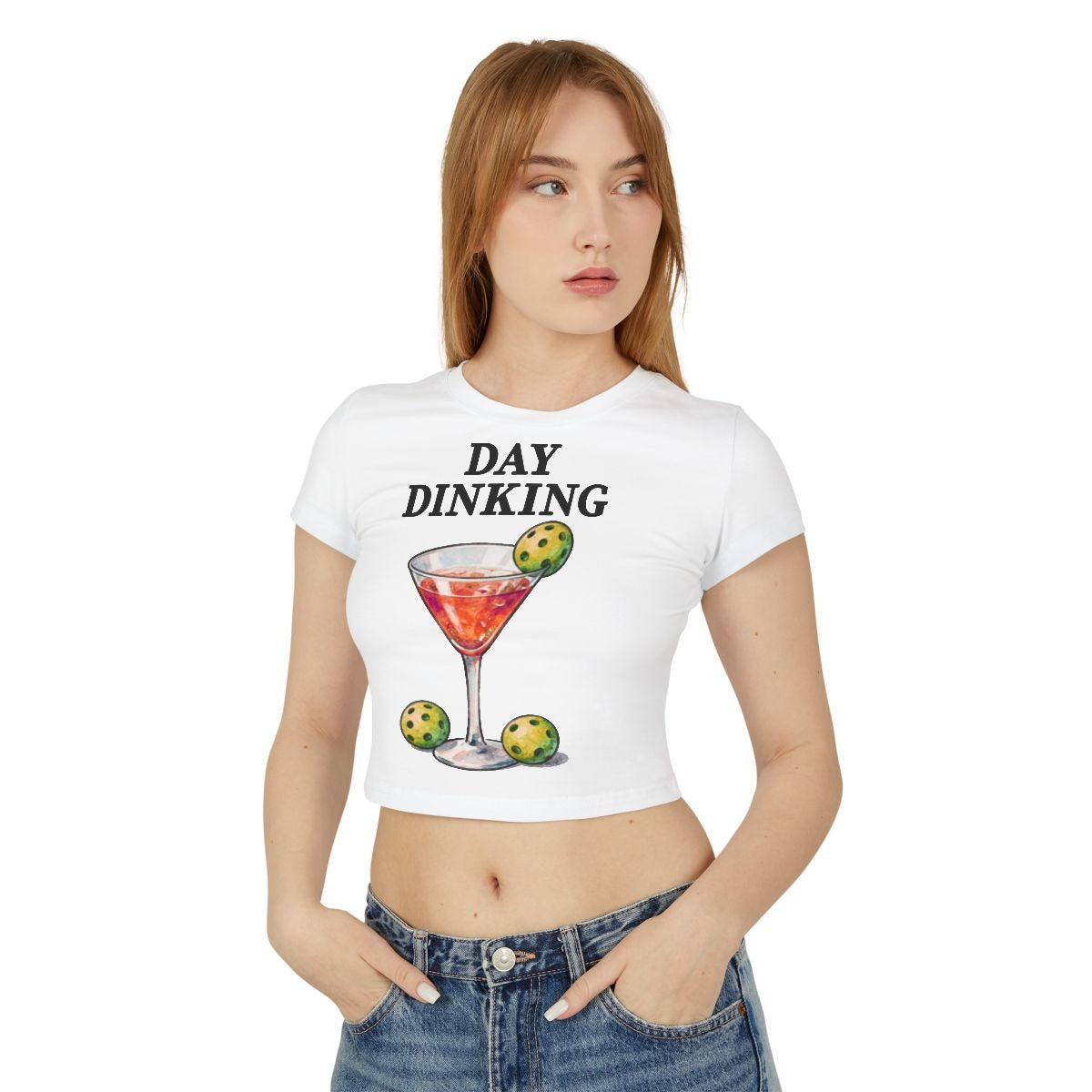 DAY DINKING - Pickleball (Crop Top)