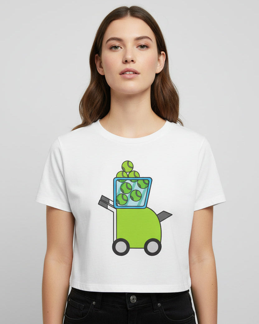 BALL MACHINE - Tennis (Crop Top)