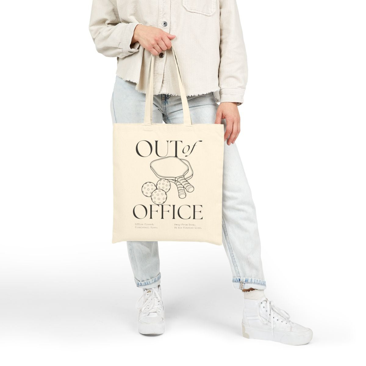 OUT OF OFFICE 1 - Pickleball (Tote Bag)