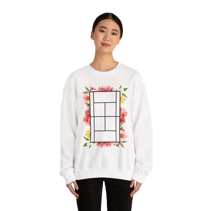 TENNIS FLORAL 1 - Tennis (Sweatshirt)