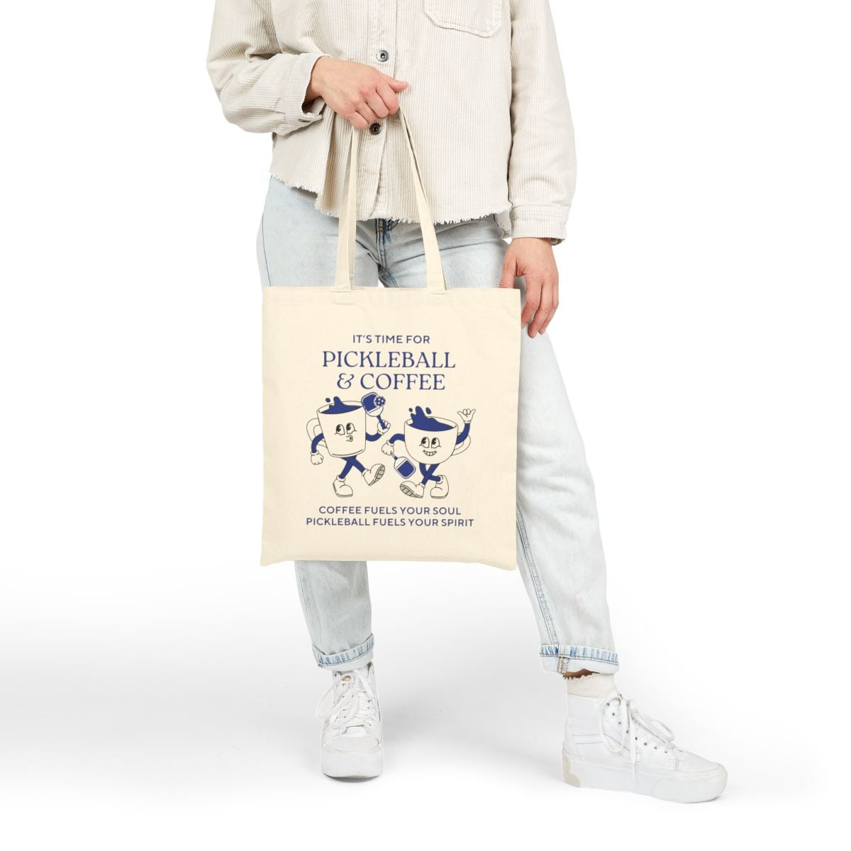 COFFEE & PICKLEBALL 3 - Pickleball (Tote Bag)